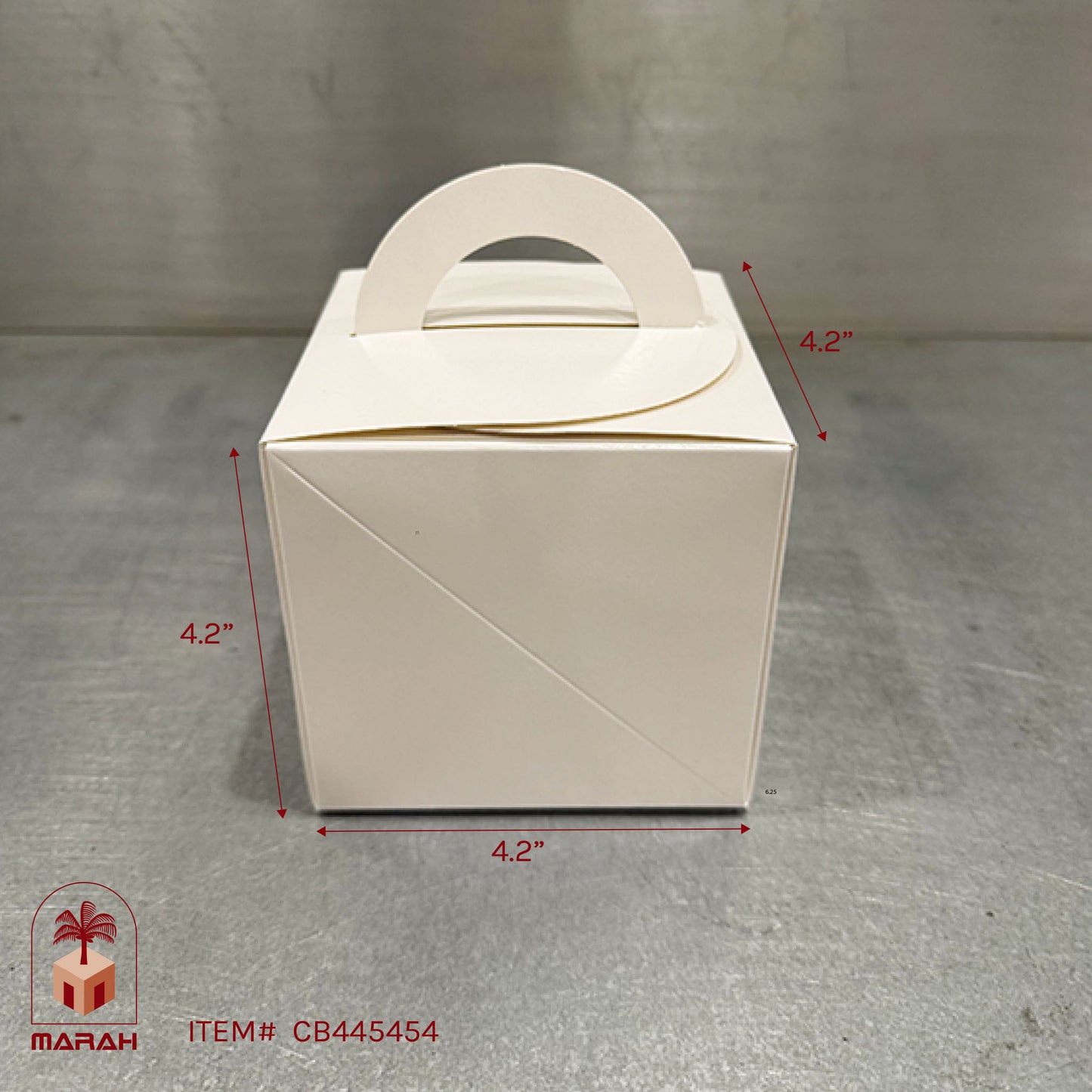 Caja de papel para rebanadas (500 piezas/caja)