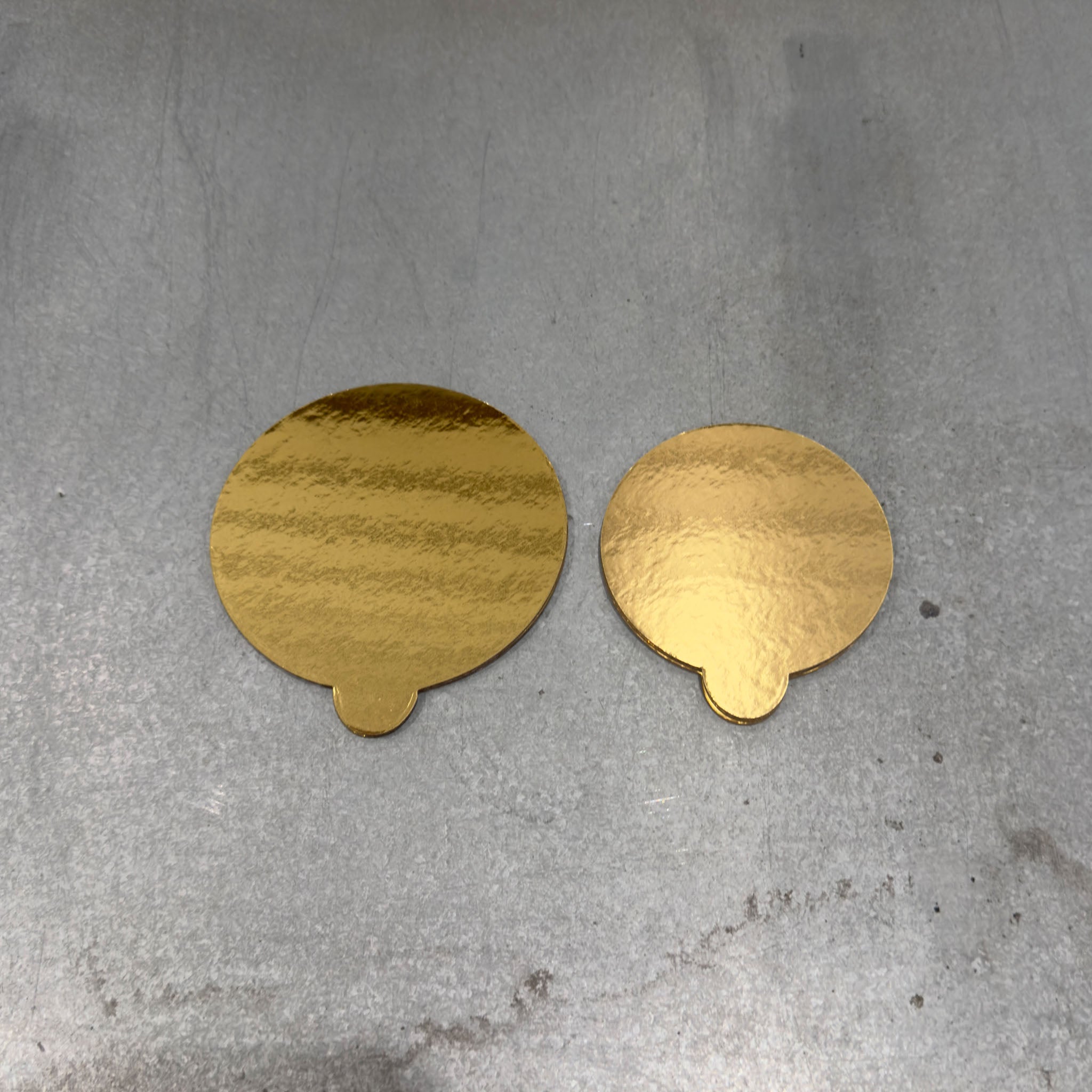 Cake Boards - Gold - Circle pair - Marah Design
