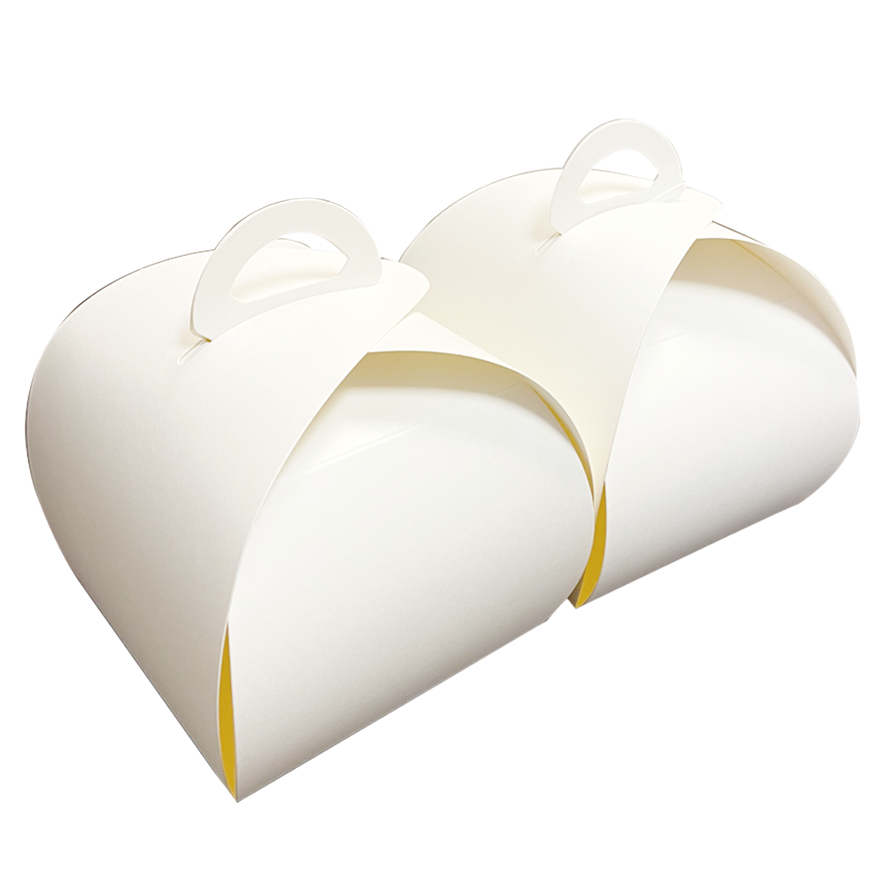 Cupcake boxes with handles closed - Marah Design