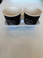 2 cup holder carrier disposable front