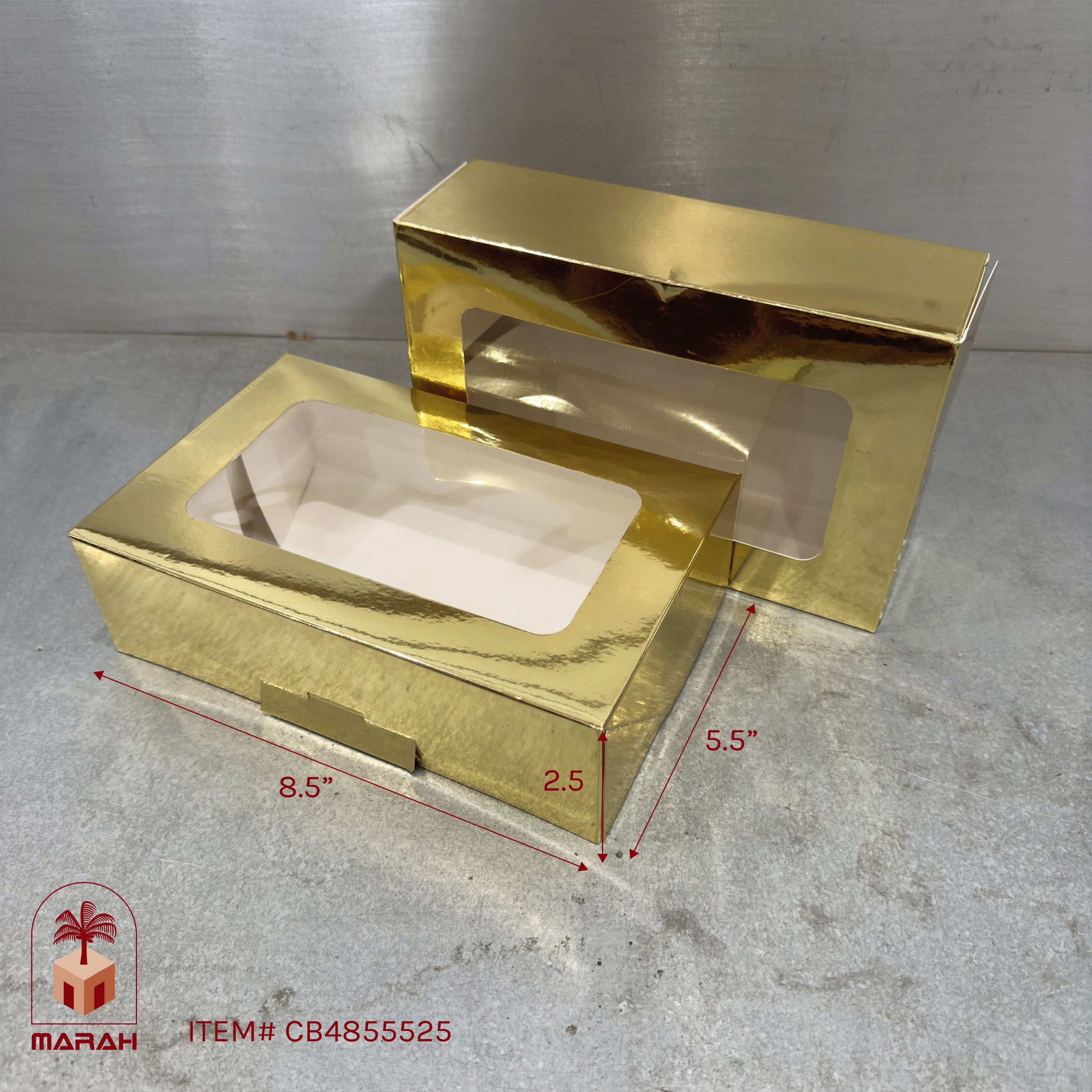 Custom Cookie Boxes with Window & Small Cake Boxes