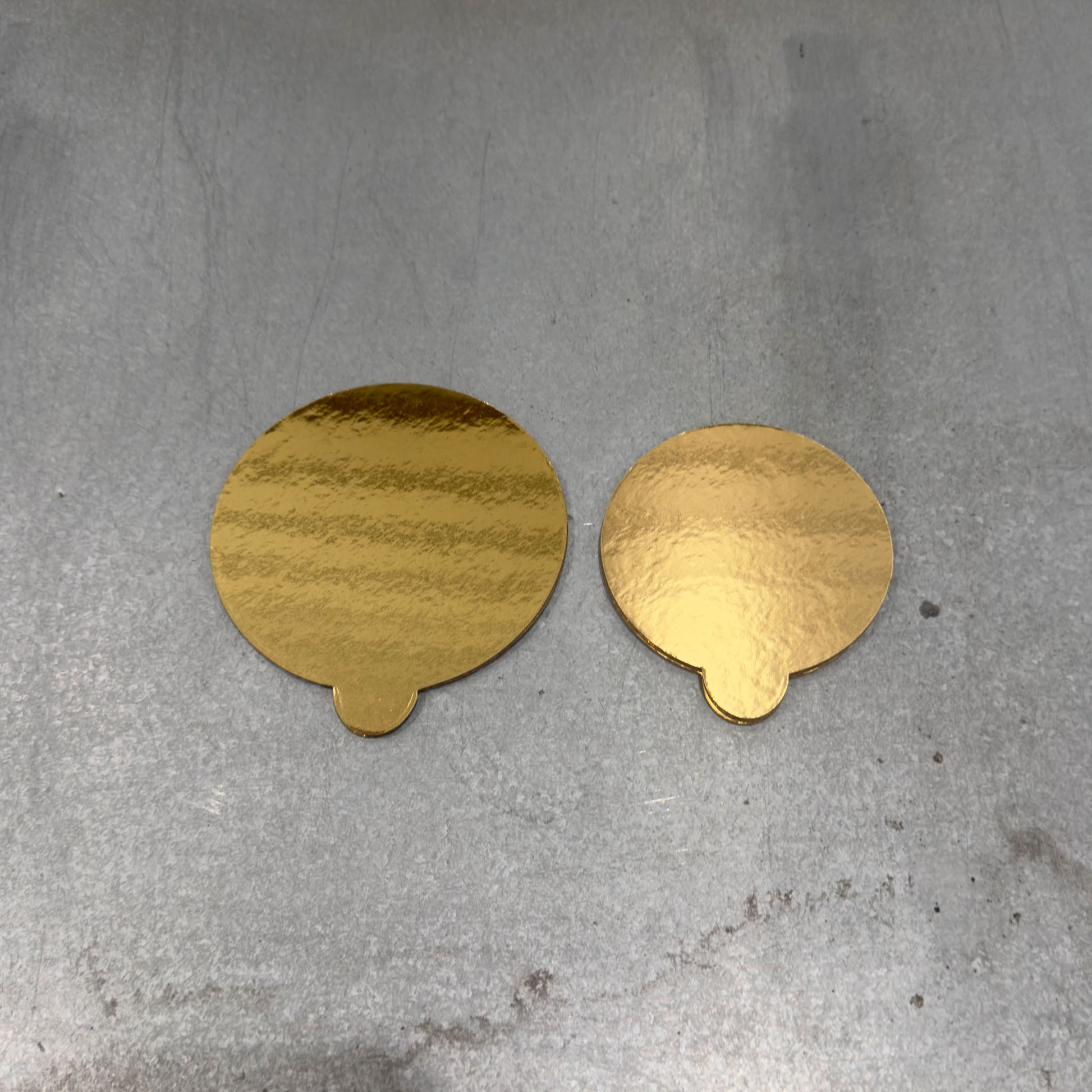 Cake Boards - Gold - Circle pair - Marah Design  