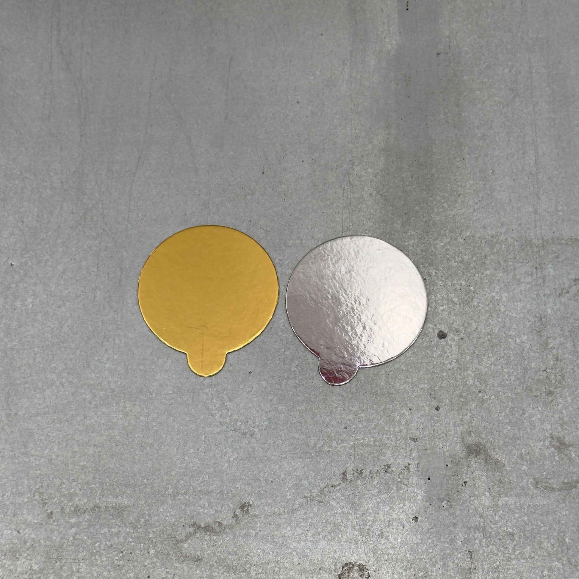 Cake Boards Gold and Silver - Pair - Marah Design 