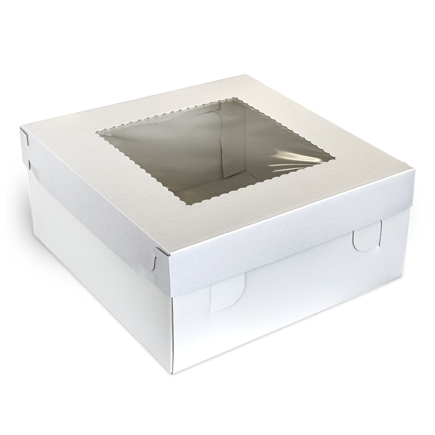 Cake Box with Window Corrugated - Marah Design