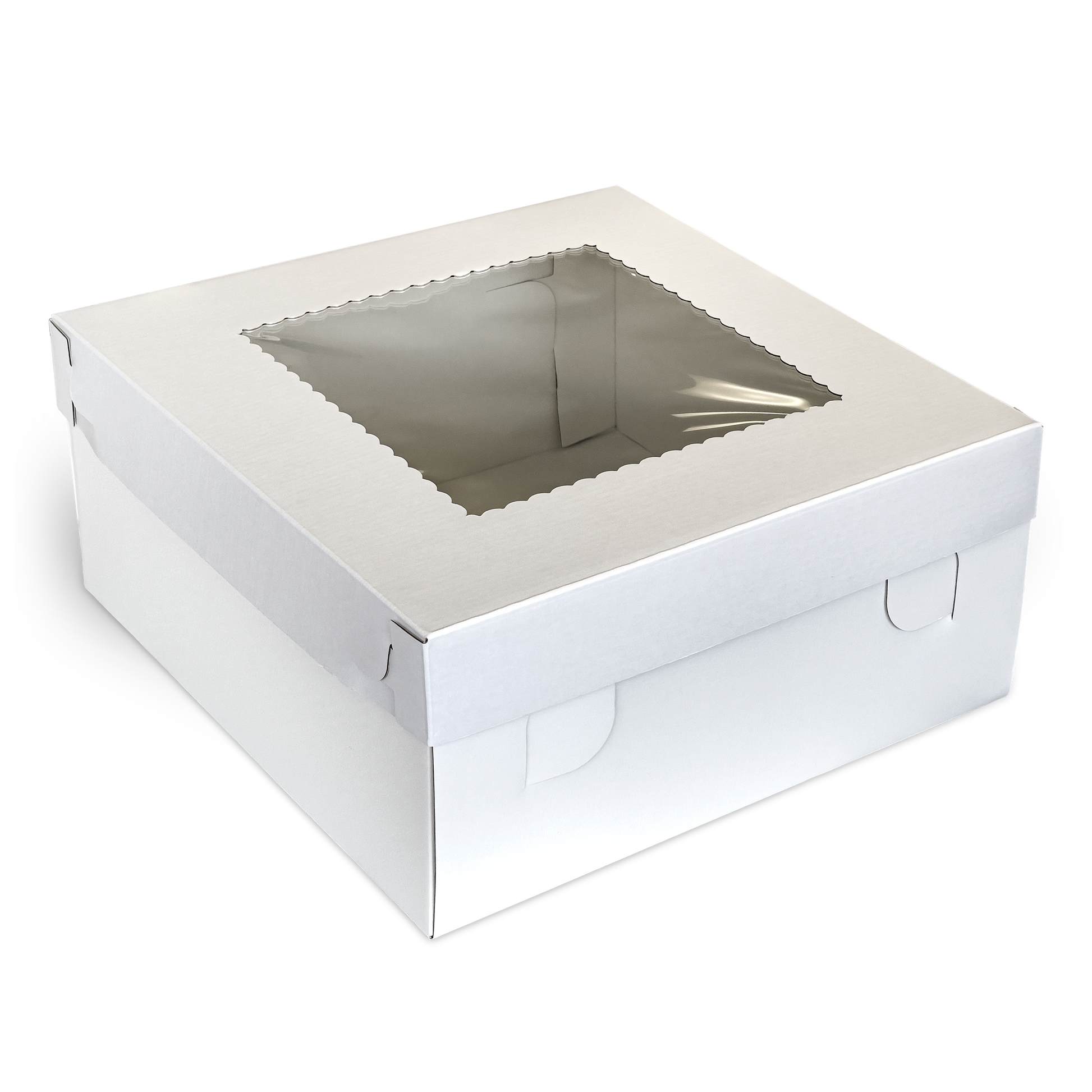 Cake Box with Window Corrugated - Marah Design