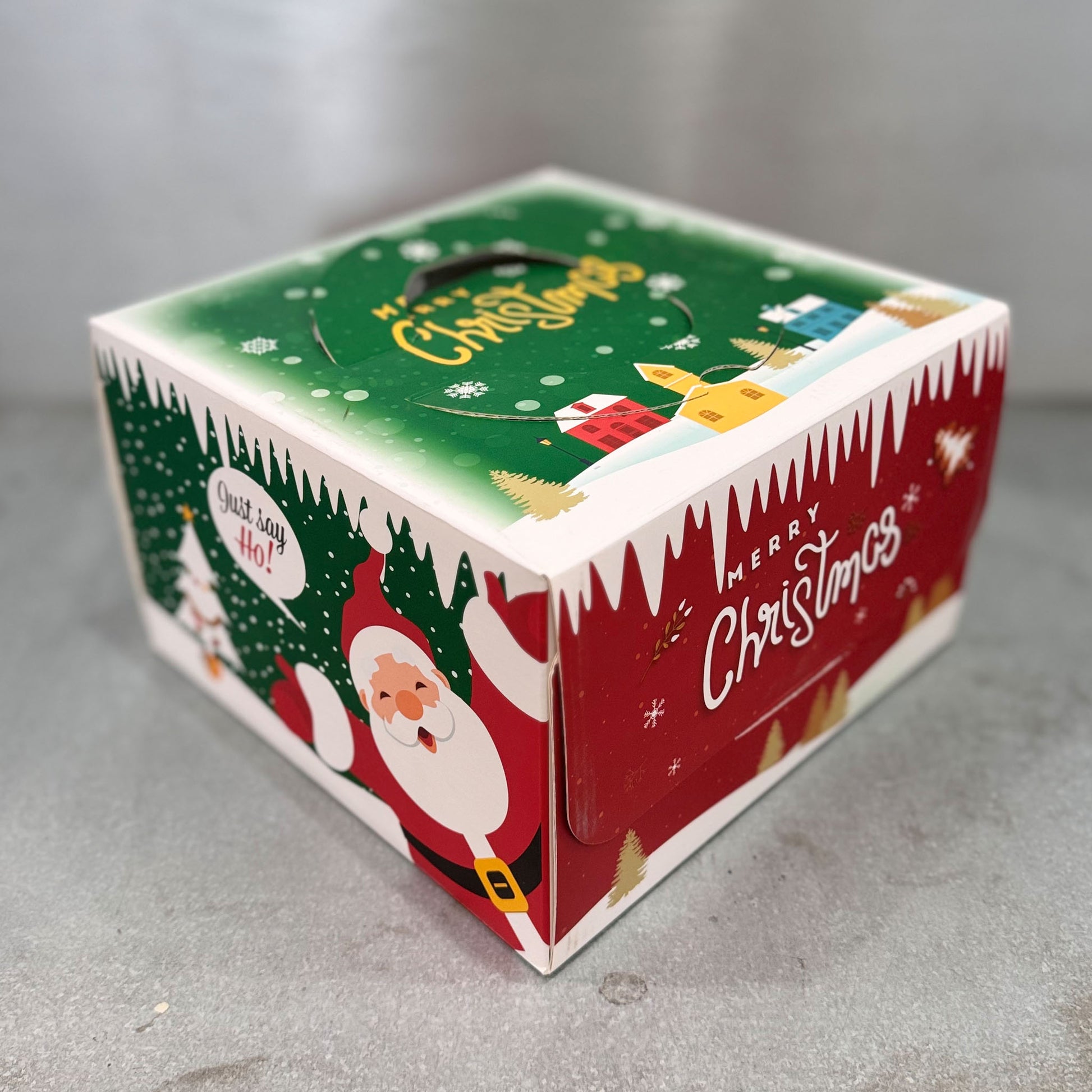 Christmas pastry cake box 5 Marah Design 