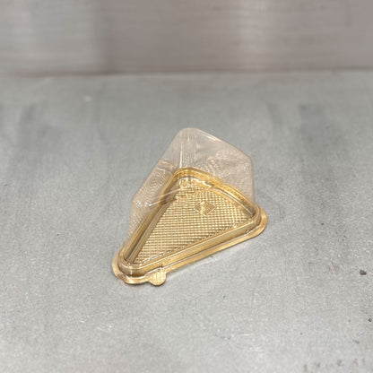 Closeup Different Angle Cake Slice Boxes - Plastic Marah Design 
