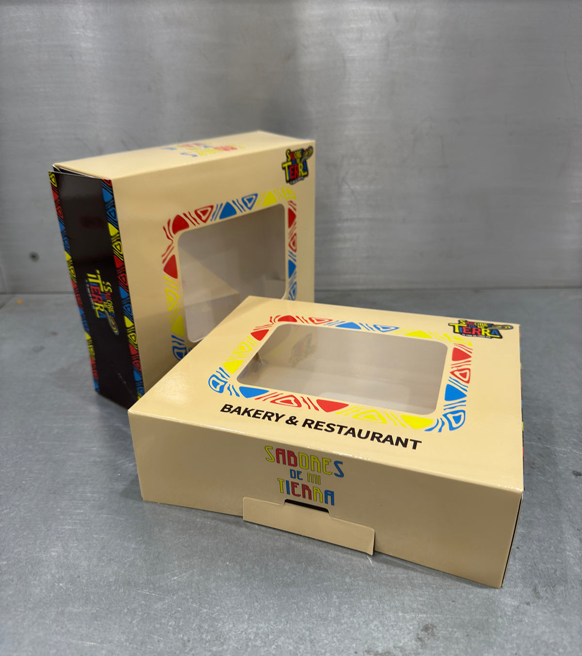 Custom Cookie Boxes with Window and Small Cake Boxes Marah Design 