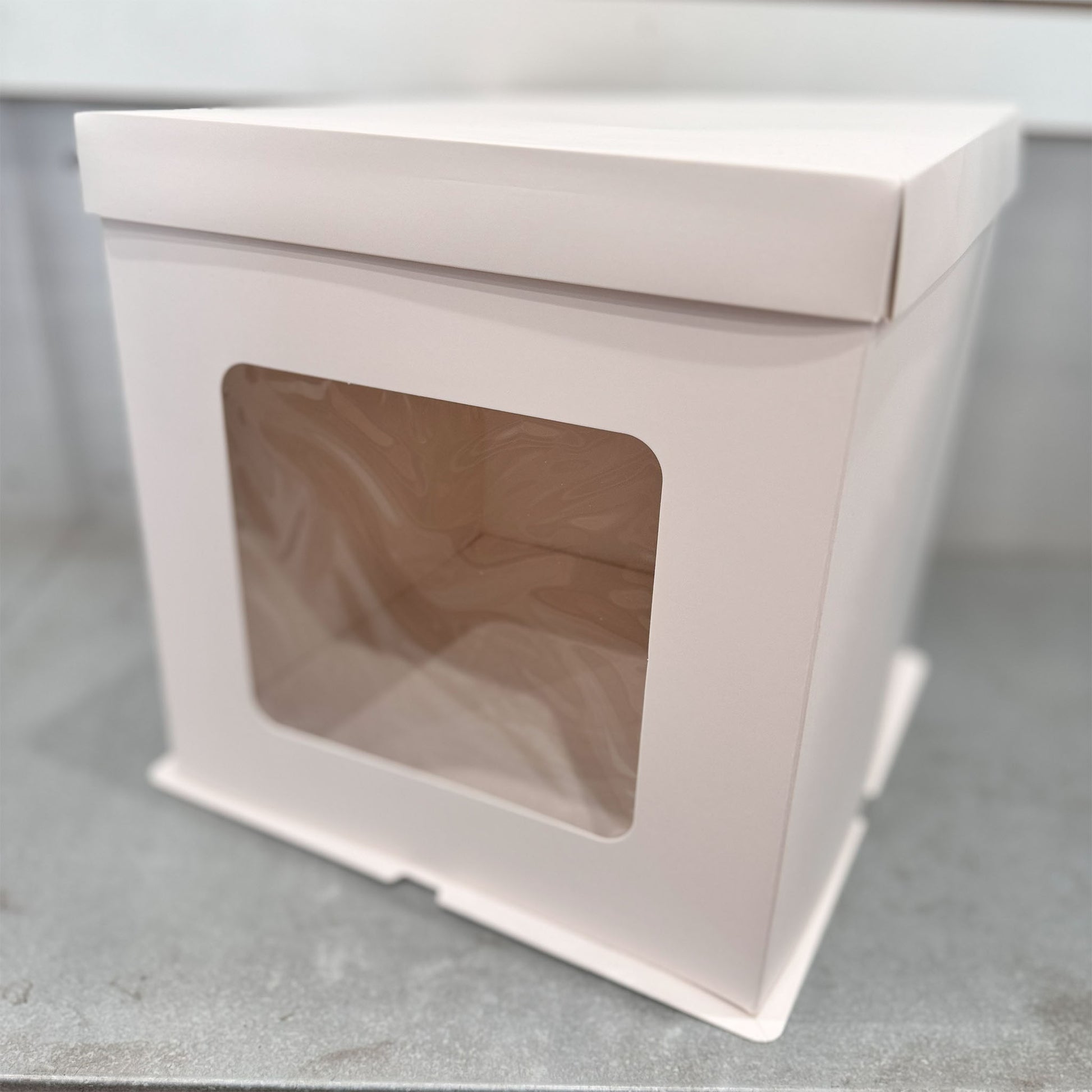 Empty Tall Cake Box - Marah Design 