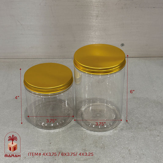 Plastic Cookie Jars with Lids 100 pieces/case
