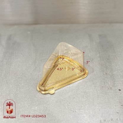Cake Slice Boxes - Plastic