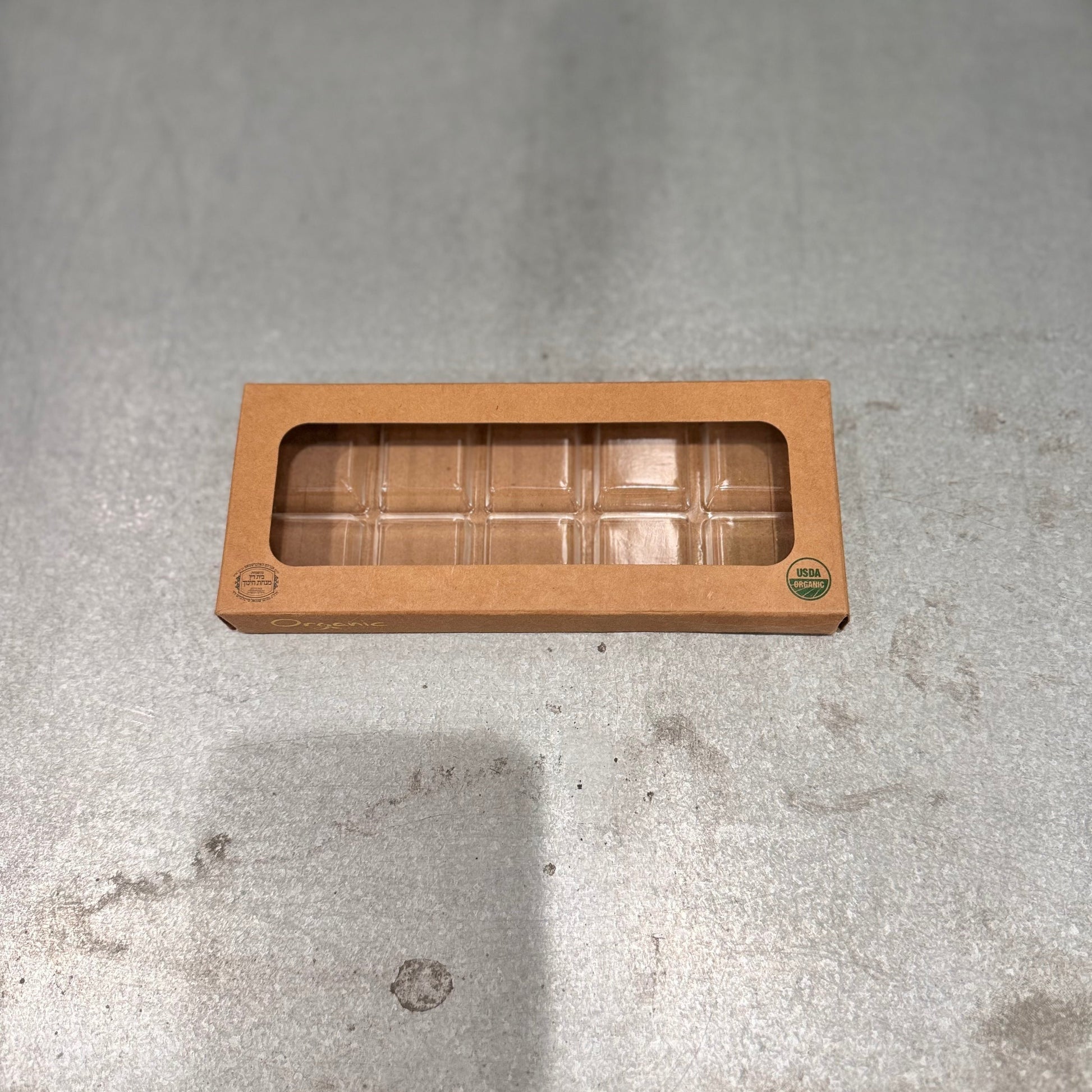 Marah Design Custom, Cardboard Chocolate Box -Closeup