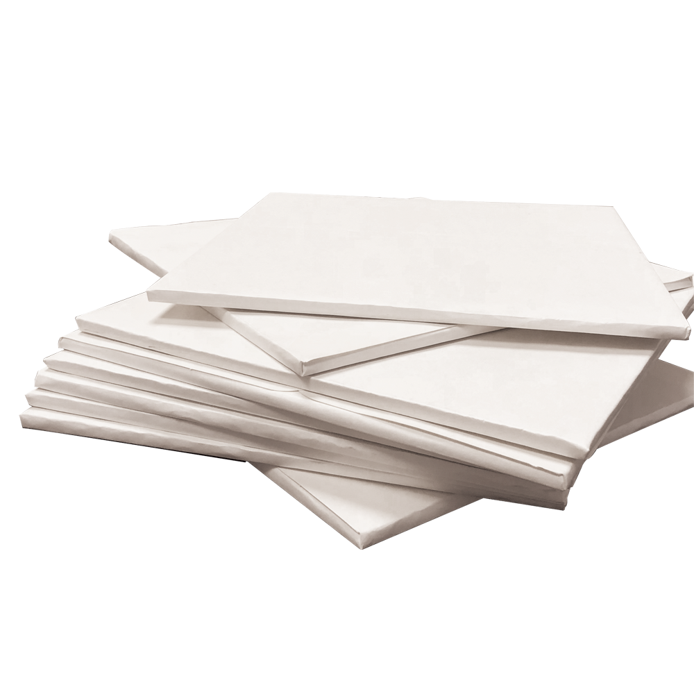 Marah Design cake boards white square - stacked 
