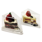 Slices of Cake in enclosed container with small dessert fork Marah Design 