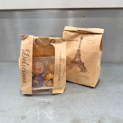 Marah Design paper bread bags with windows 