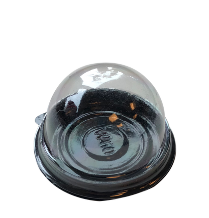 Marah Design round plastic container with lid close-up