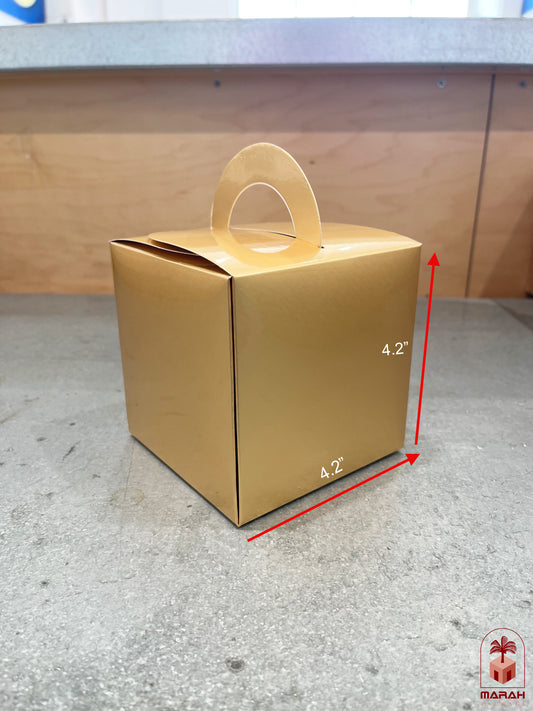 Pastry Box -Cubed Shape With Handles
