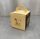 Pastry Boxes - Customizable Cube Shaped with Handles - alternative angle - Solo - Marah Design 