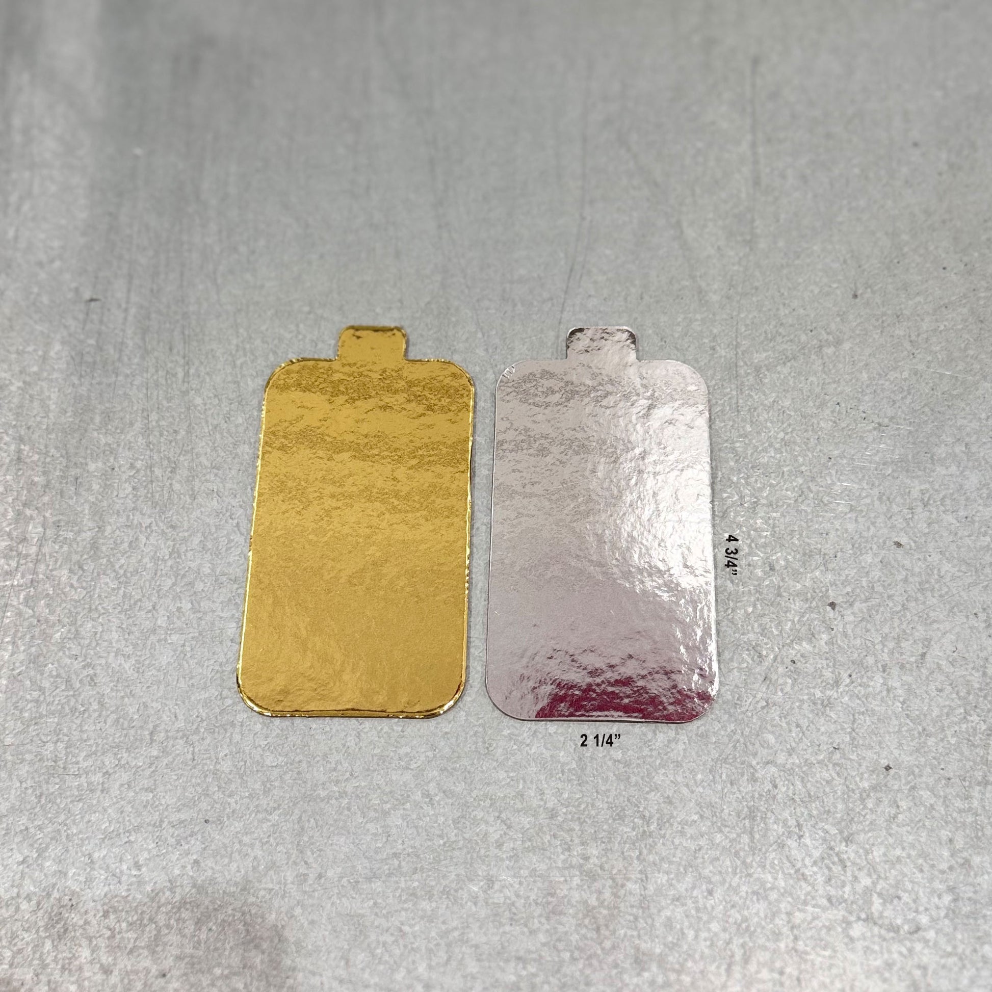 Individual pastry mat with tab gold- Marah Design 