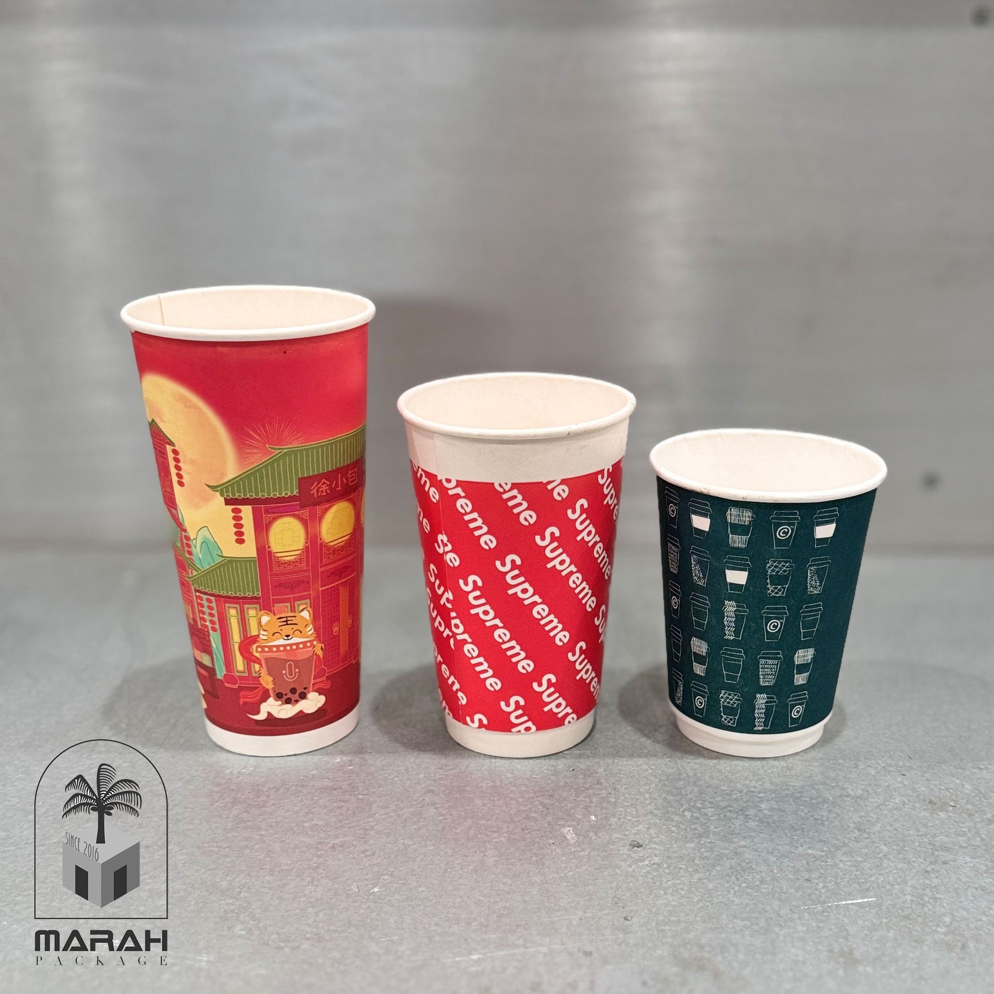 Custom Paper Cups Branded Paper Cups Marah Design